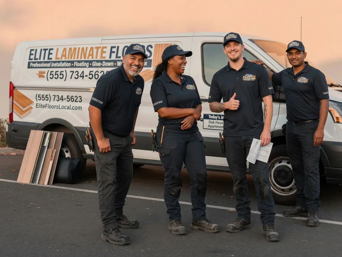 Laminate flooring installation company in New Germany, MN